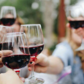 red wine, people, cheers, wine in Cyprus