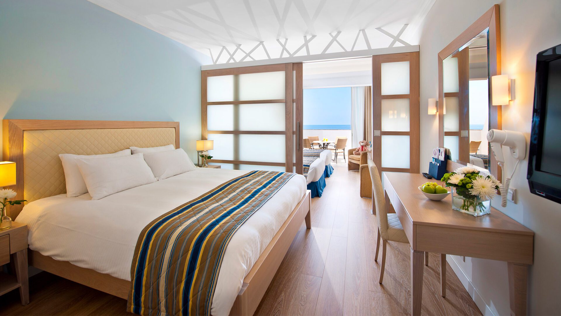 Family Junior Suite Sea View at Olympic Lagoon Resorts, Paphos