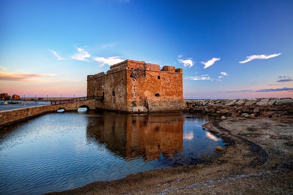 Paphos Medieval Castle Sites in Cyprus