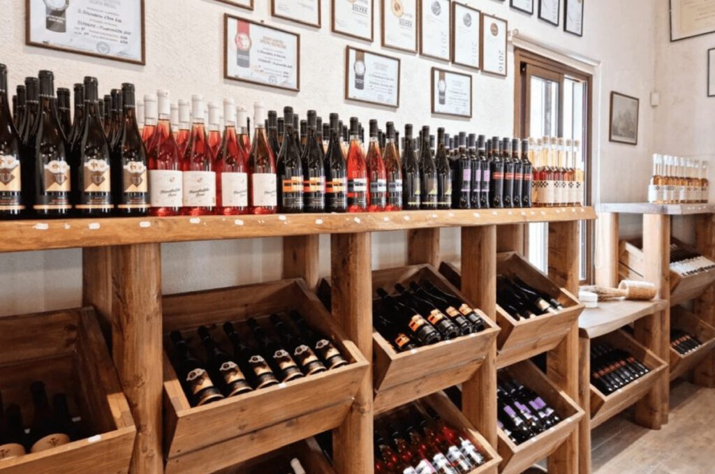 bottles, wine, winery, ktima Gerolemou, Cyprus